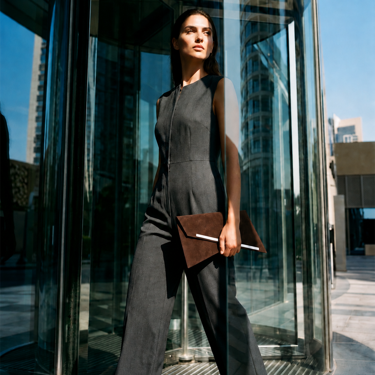 02 Triangulum Type K | Luxury Handcrafted Designer Clutch and Shoulder Bag | KYU