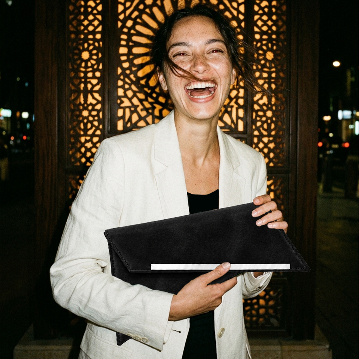 05 Triangulum Type B | Luxury Handcrafted Designer Clutch and Shoulder Bag | KYU