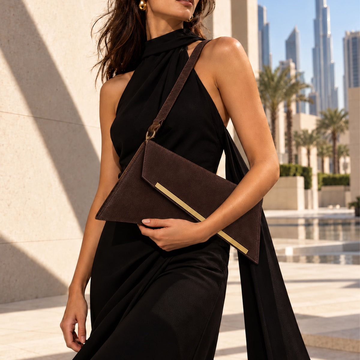 02 Triangulum Type K2 | Luxury Handcrafted Designer Clutch and Shoulder Bag | KYU
