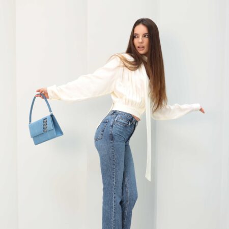 Magellanic in Denim- Shoulder Bag